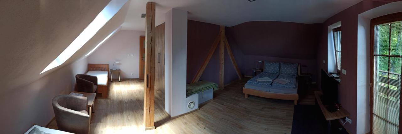 Appartamento Apartmá Na Lipně Horní Planá Esterno foto